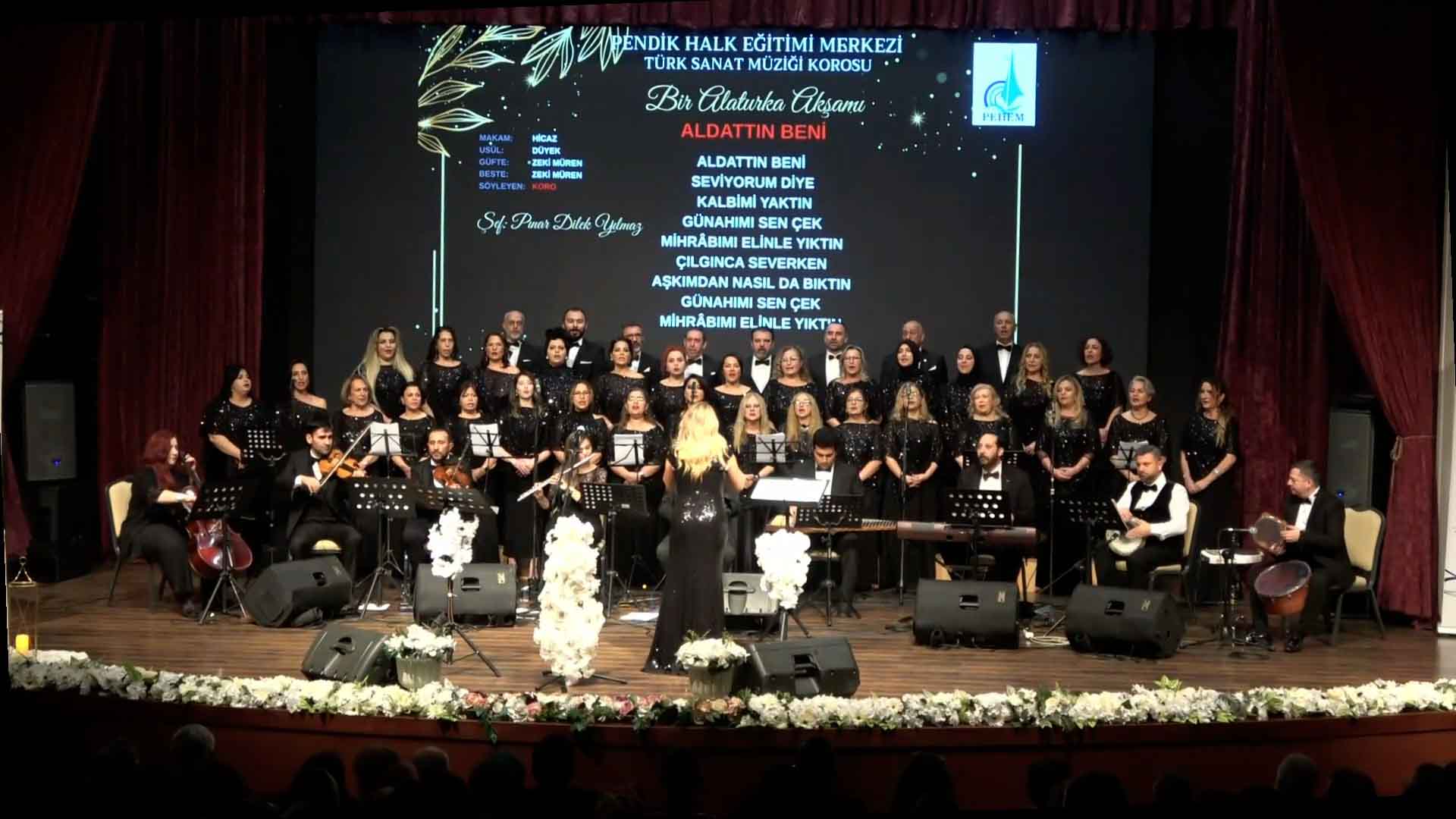 Pendik’te “Bir Alaturka Akşamı” Türk Sanat Müziği Konseri Büyük Beğeni Topladı